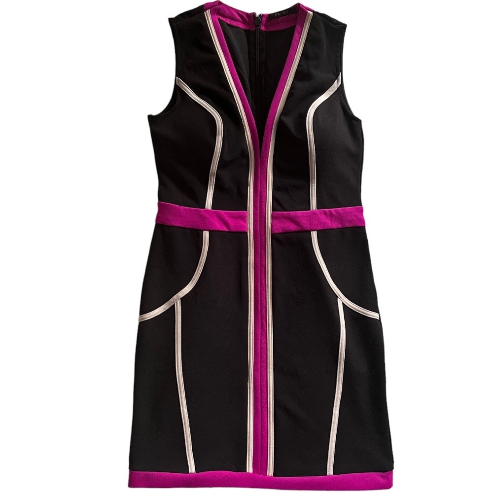 Color Block Mini Dress